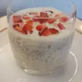 Легкий молочный завтрак с семенами чиа