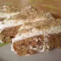 Морковный корж для торта