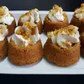 Кексы с морковью и маскарпоне