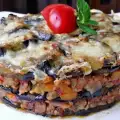 Мусака с баклажанами и мясным фаршем