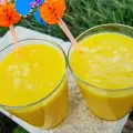 Смузи из апельсина и яблока