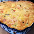 Вкусный и очень легкий гратен с овощами