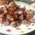 Осьминог с чесноком