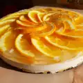 Простой апельсиновый чизкейк