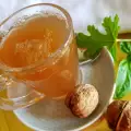 Отвар душистой герани, базилика и грецкого ореха при сухом кашле