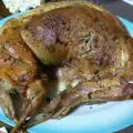 Фаршированный запеченный кролик в духовке