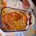 Фаршированный кролик в духовке
