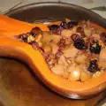 Тыква с начинкой к сочельнику