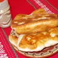 Пончики с начинкой из яиц и брынзы
