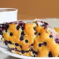 Кекс с черникой