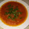 Жареные помидоры с чесноком
