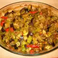 Тушеные стейки с овощами
