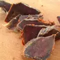 Бастурма из телячьего сердца