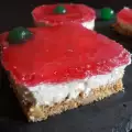 Пирожные с маскарпоне и печеньем