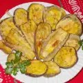 Хрустящий баклажан с сыром в духовке