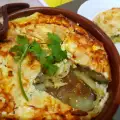 Запеканка из картофеля и баклажанов