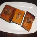 Запеченная тыква с кожурой