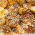 Запеченная хрустящая картошечка с тимьяном и орегано