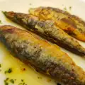 Сардины с петрушкой на гриле