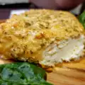 Запеченный козий сыр
