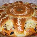 Домашний хлеб-пицца Корона
