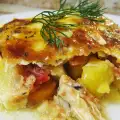 Мусака с курицей