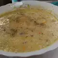 Фальшивый суп из рубца с курицей