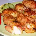Куриные рулетики с вкусной начинкой