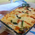 Курица с картошкой и соусом бешамель