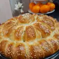Праздничный хлеб с монеткой