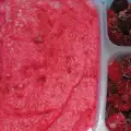 Фруктовое мороженое со сгущенкой