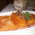 Пошированная айва