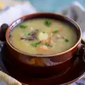 Суп из грибов, картофеля и моркови