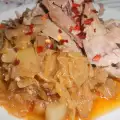 Индейка с квашеной капустой