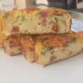Воздушный омлет на противне