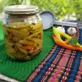 Запеченый острый перец козий рог