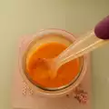 Персиковое пюре для малыша