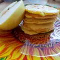 Яблочные блинчики с кокосовым маслом и корицей