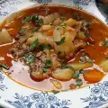 Рагу из ягненка и овощей