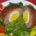 Яйца в мясном фарше