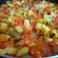 Рататуй из баклажанов и кабачков