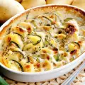 Гратен из картошки и кабачков