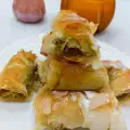 Тыквенник из купленного теста фило
