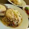 Ризотто с кабачками и грибами