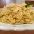 Мое ризотто с кабачками