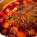Мясо серны по-французски