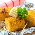 Печеная кукуруза