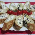 Пышные рулетики из кабачков