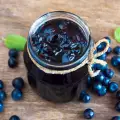 Черничное варенье с желирующим сахаром