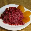 Салат со свеклой и гранатом